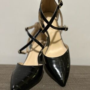 Liz Claiborne Elegant Black Strappy Women's Shoes